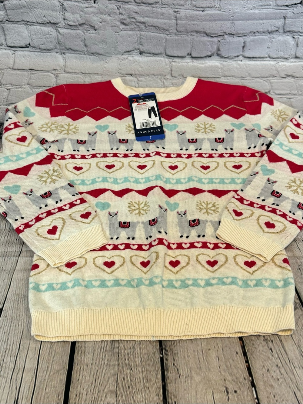 Andy and Evan Girl’s Holiday Sweater